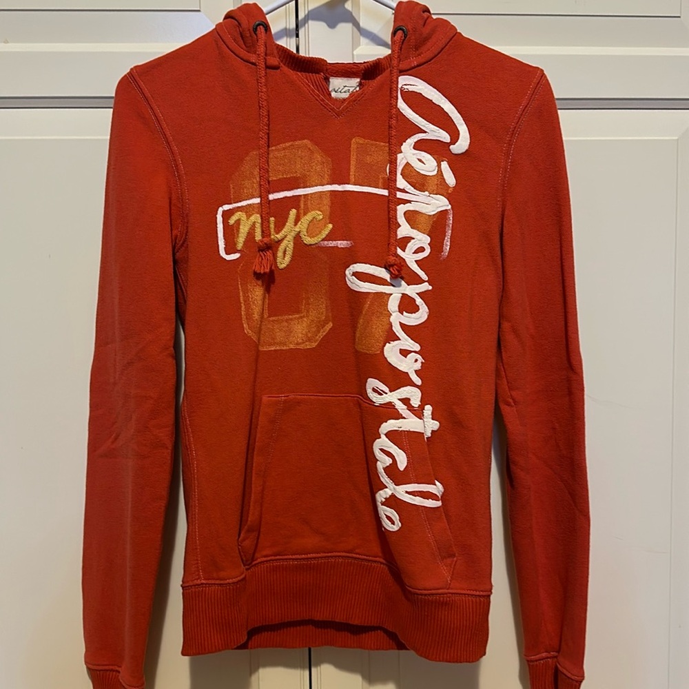 Aeropostale orange women’s hoodie